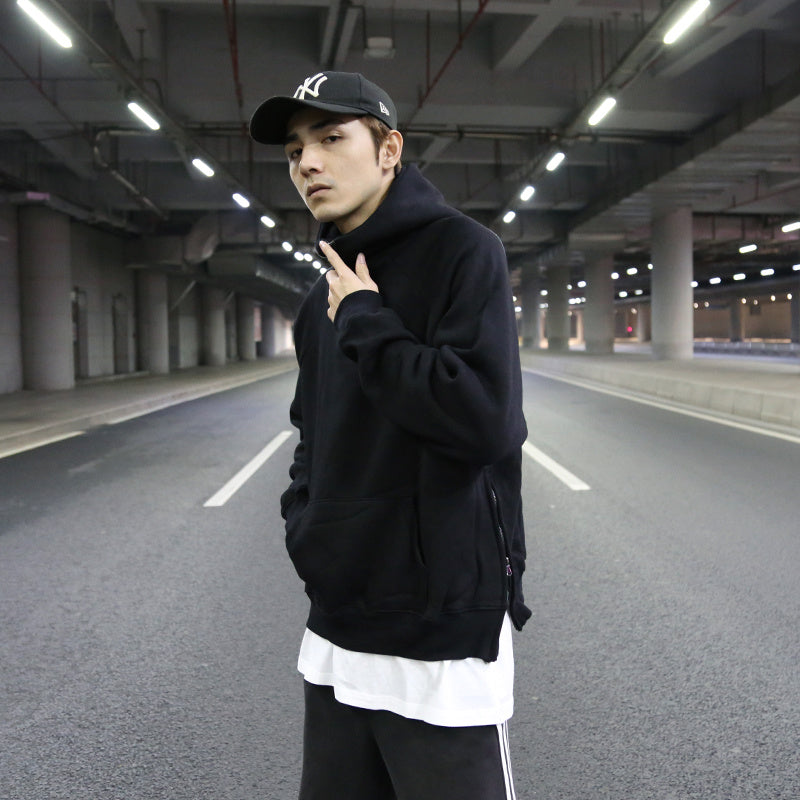 Oversized Half-Zip Pullover – Minimalist Streetwear Essential