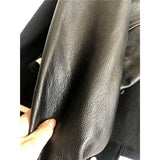 NXTLVL Wool × Leather Jacket – Noir Edition | Streetwear Essential