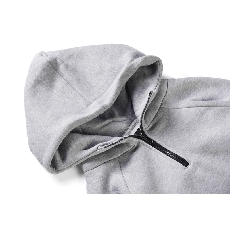 Oversized Half-Zip Pullover – Minimalist Streetwear Essential
