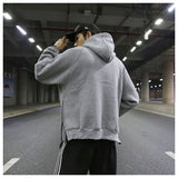 Oversized Half-Zip Pullover – Minimalist Streetwear Essential