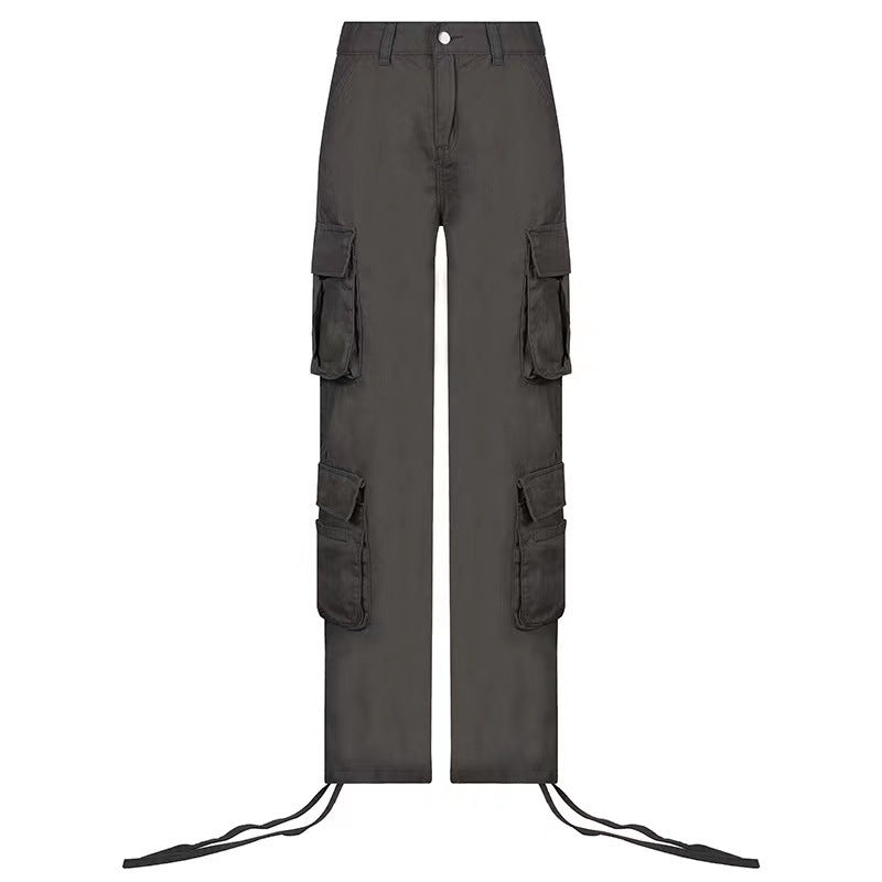 Utility Cargo Pants – Low-Waist Streetwear Essential