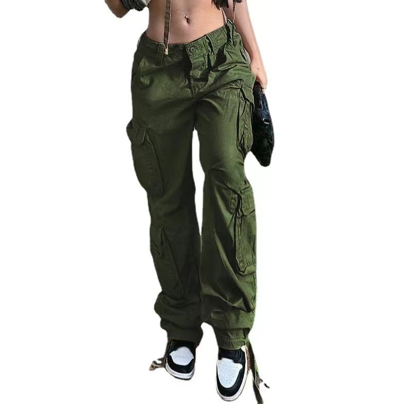 Utility Cargo Pants – Low-Waist Streetwear Essential