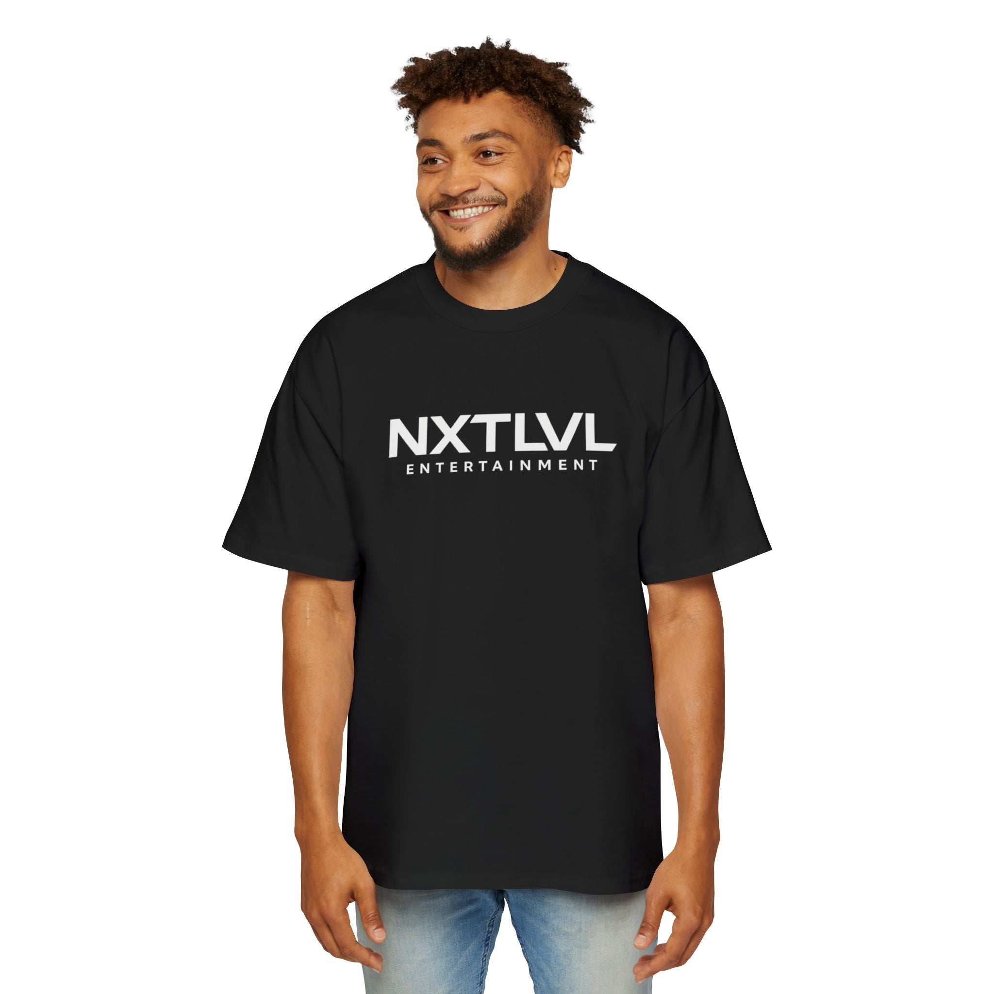 NXTLVL Oversized Graphic Tee – Streetwear Essential, Everyday Casual, Premium Fit