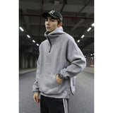 Oversized Half-Zip Pullover – Minimalist Streetwear Essential
